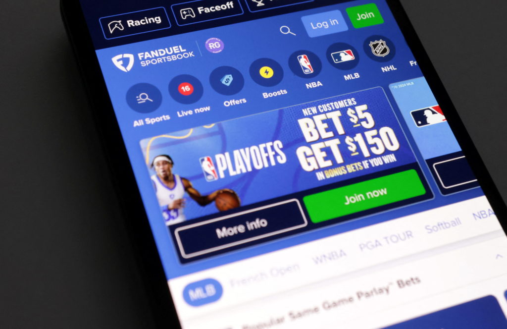 Sports betting for major leagues
